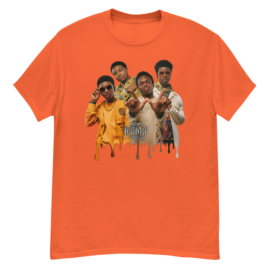 Drip Photo Orange T-shirt