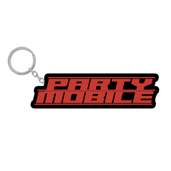 PARTYMOBILE Drop 2 Logo Keychain
