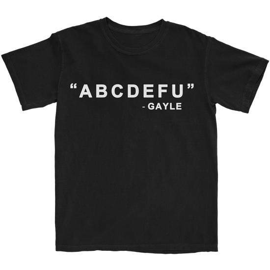 abcdefu Black T-Shirt