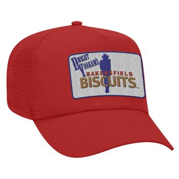 Bakersfield Biscuits Trucker Hat Red