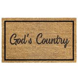 God's Country Welcome Mat