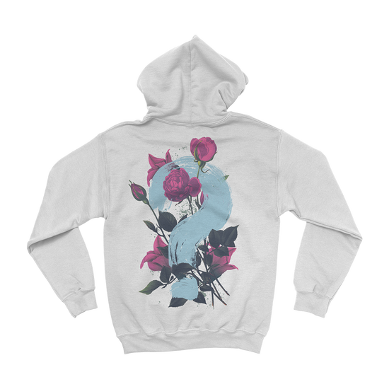 Flower Square Pullover Hoodie 
