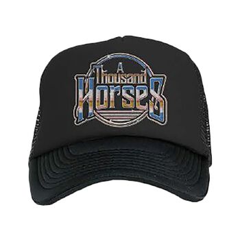 Chrome Horse Trucker Hat
