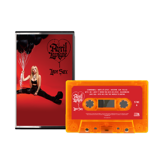 Love Sux Exclusive Transparent Bright Orange Cassette