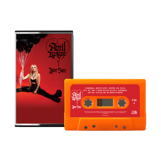 Love Sux Spotify FF Pumpkin Orange Cassette