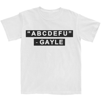 abcdefu White T-Shirt
