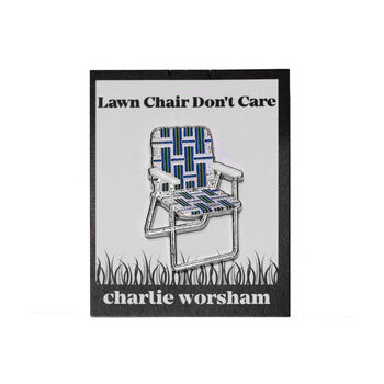Lawn Chair Lapel Pin