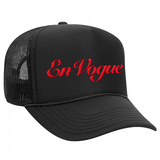 En Vouge Black Trucker Hat