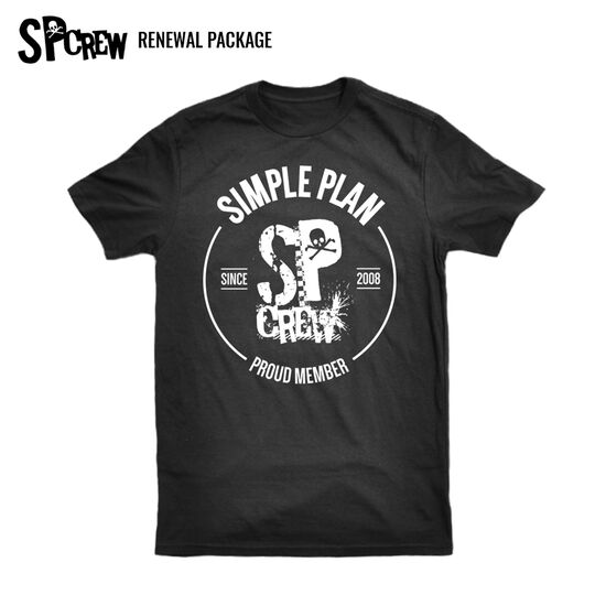 Simple Plan SPCrew - 2018-2019 Renewal Fan Club Membership