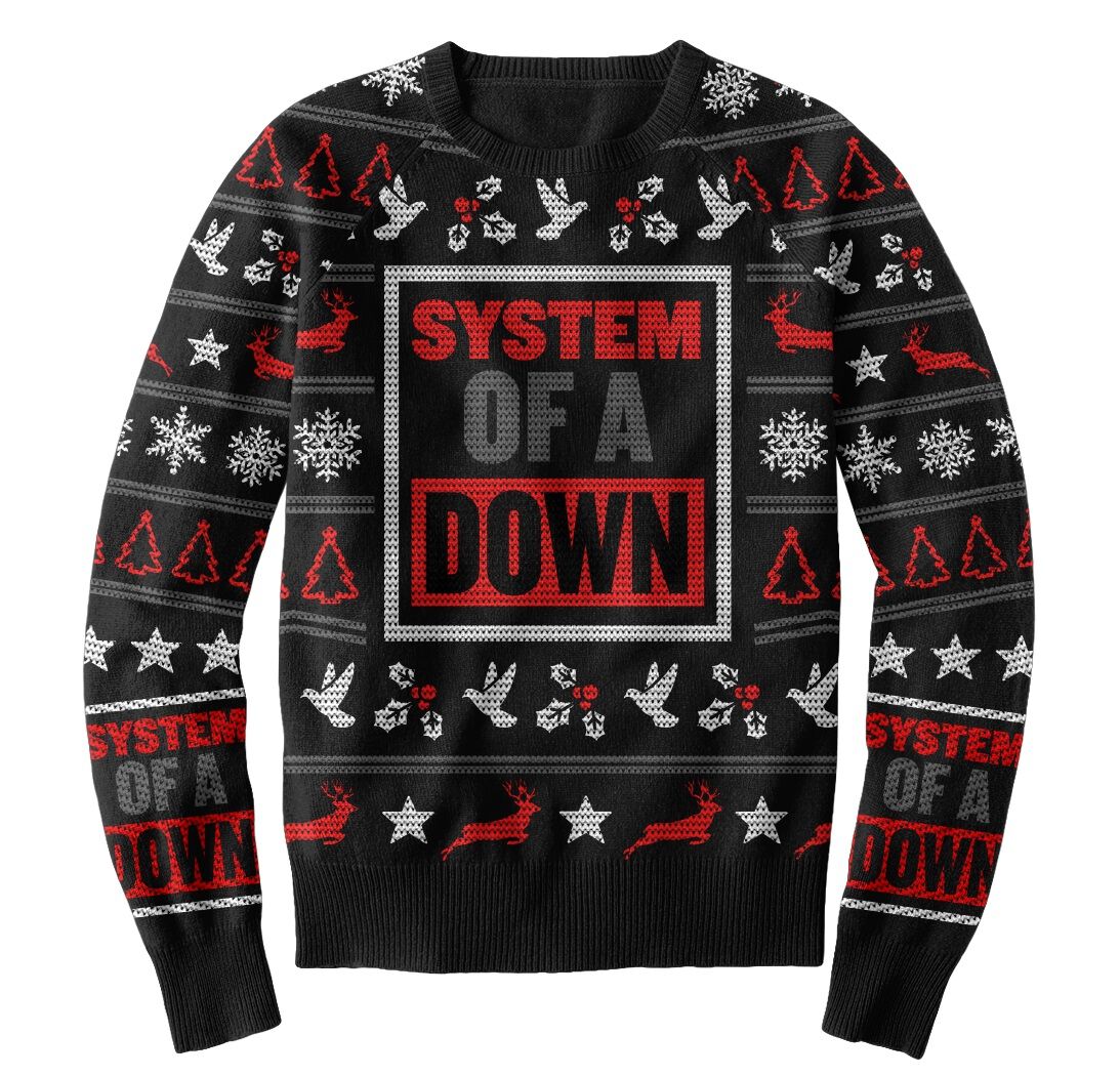 System of a best sale down merch hoodie