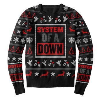 System Of A Down Holiday Sweater
