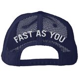 Fast As You Navy Trucker Hat