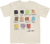 Colour swatches T-Shirt (Ecru)