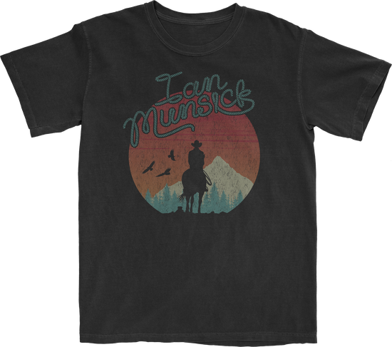 Sunset Rider Black T-Shirt