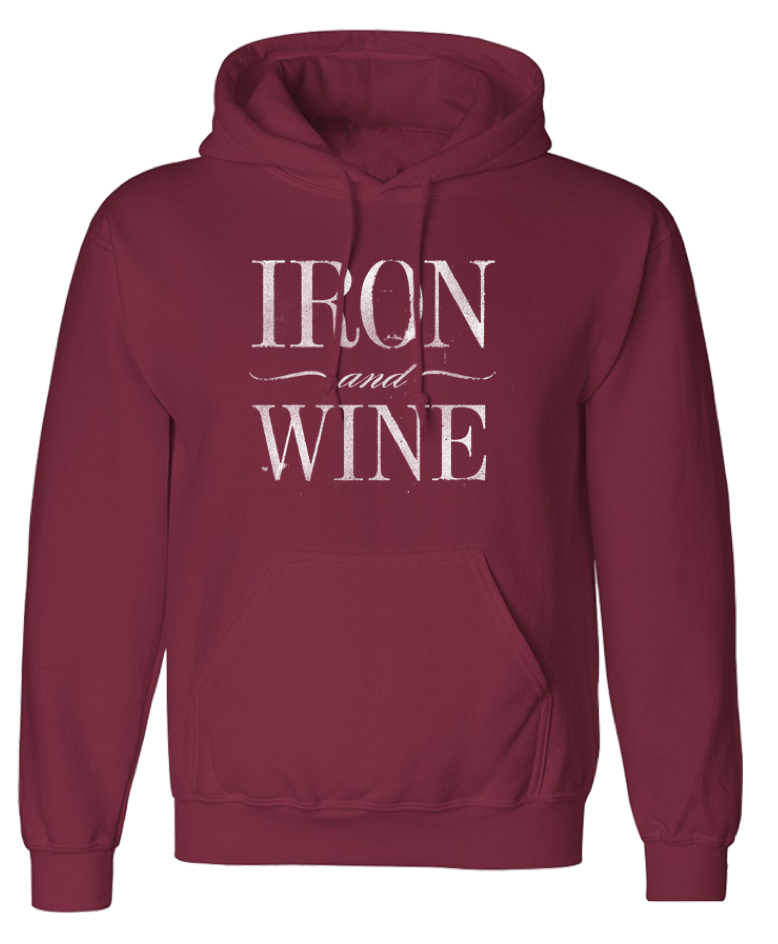 Iron Over Wine Pullover Hoodie | Warner Music Official Store